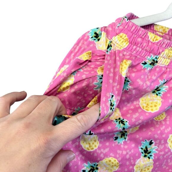 🍍Set! Small Cuddle Duds summer Short Sleeve Top
Cropped Pant 2-Pc Pajama set - Picture 3 of 14